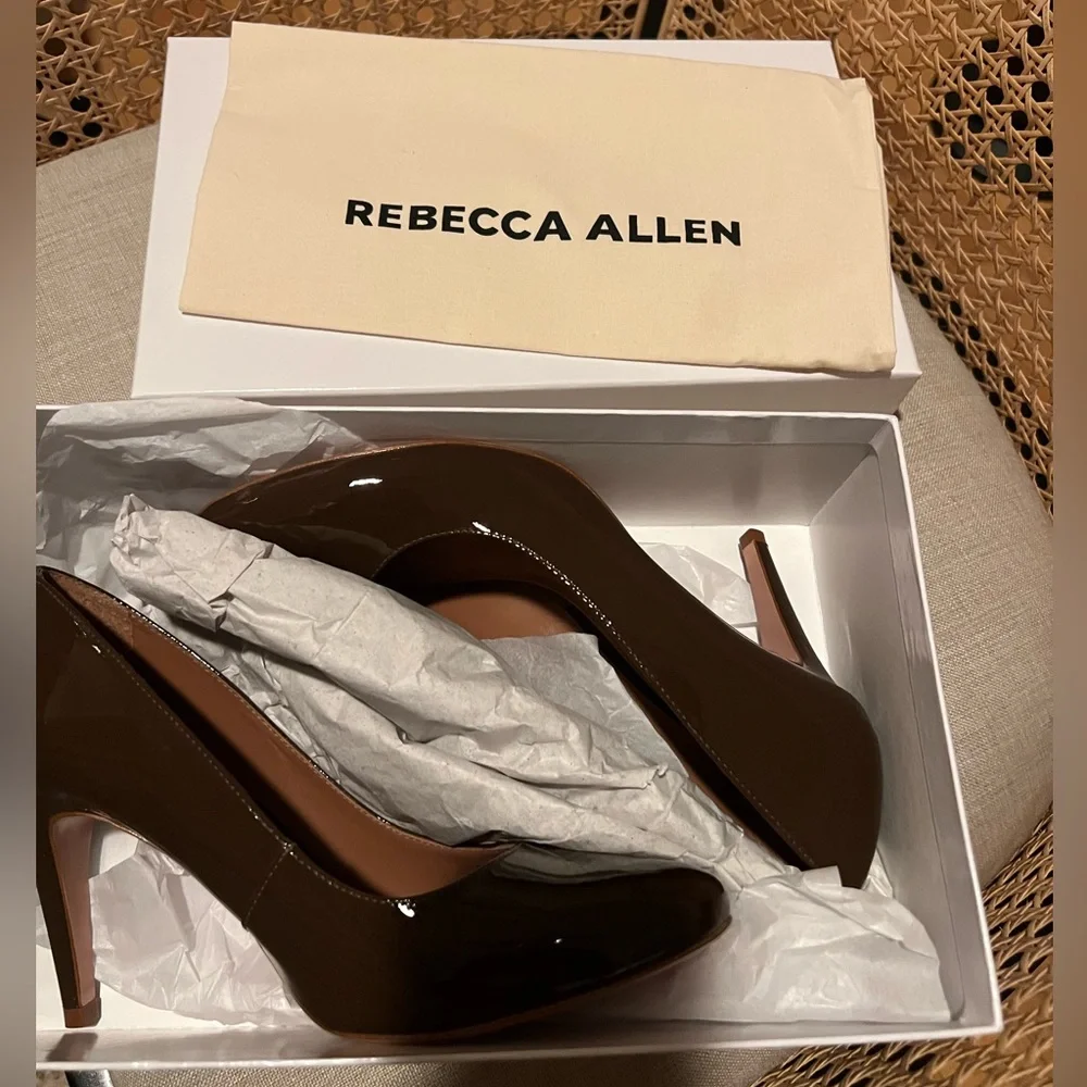 Rebecca Allen “The New Pump” Nude I - Size 7.5- one wear